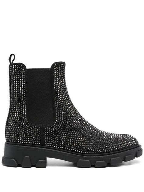 michael kors rhinestone boots|Michael Kors heeled sneakers.